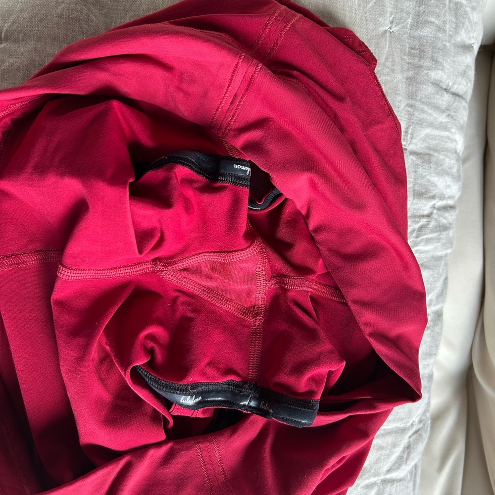 lululemon athletica pace rival Red A-Line Skirt skirt - Picture 6 of 10
